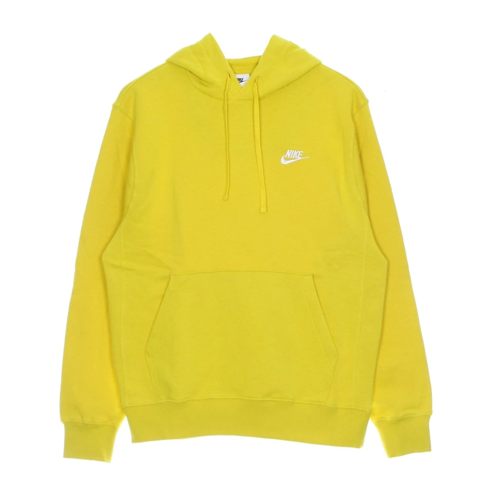 Nike Sportswear Club Fleece Hoodie Yellow Heren