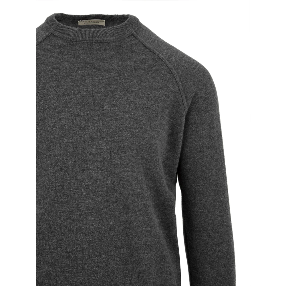 Filippo De Laurentiis Heren Sweaters Gc1Mlr2A Wc12R 930 Gray Heren