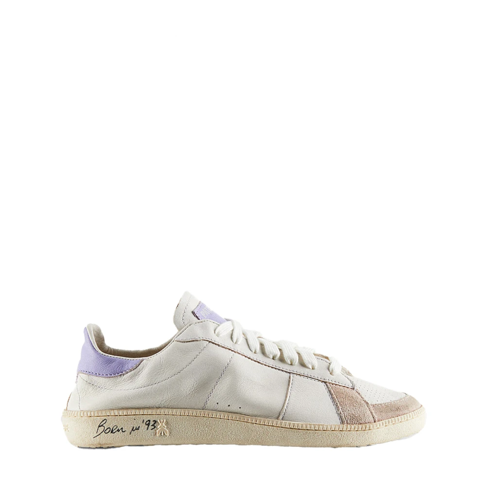 Patrizia Pepe Vrouw Wit Schoenen Dames, 36 Eu, Leer, Skin Sneakers