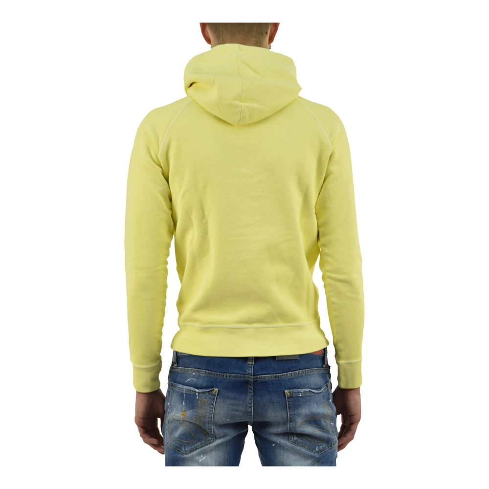 Dsquared2 Gele Katoenen Sweatshirt Mod.S74GU0056S25217169 Yellow Heren