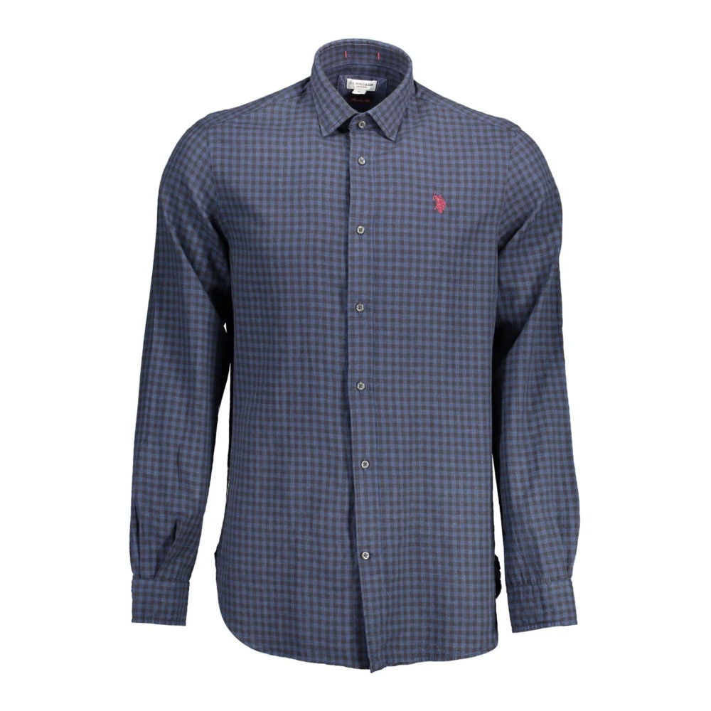 U.s. Polo Assn. Men's Blue Stylish Shirt