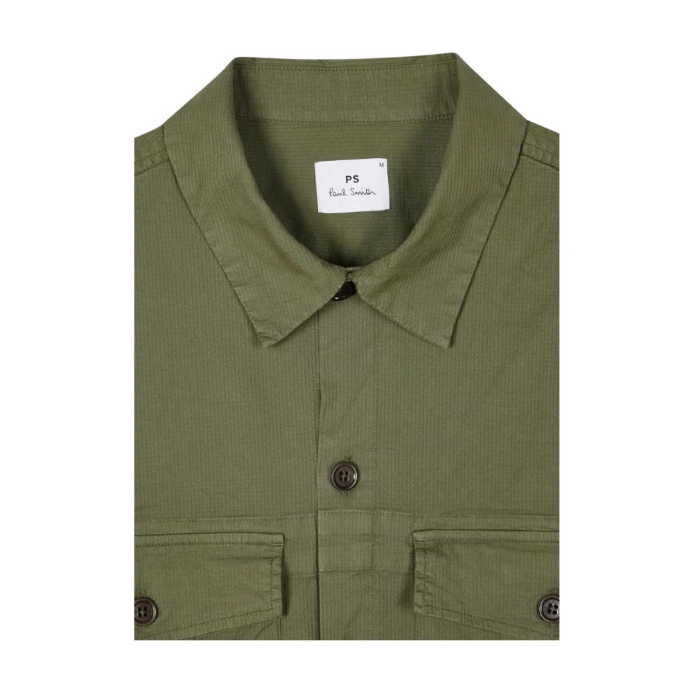PS By Paul Smith Blouses Shirts Green Heren