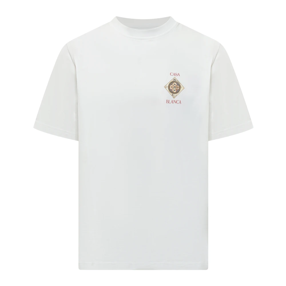 Casablanca Men's White T-Shirts, Xl, Musique T-Shirt