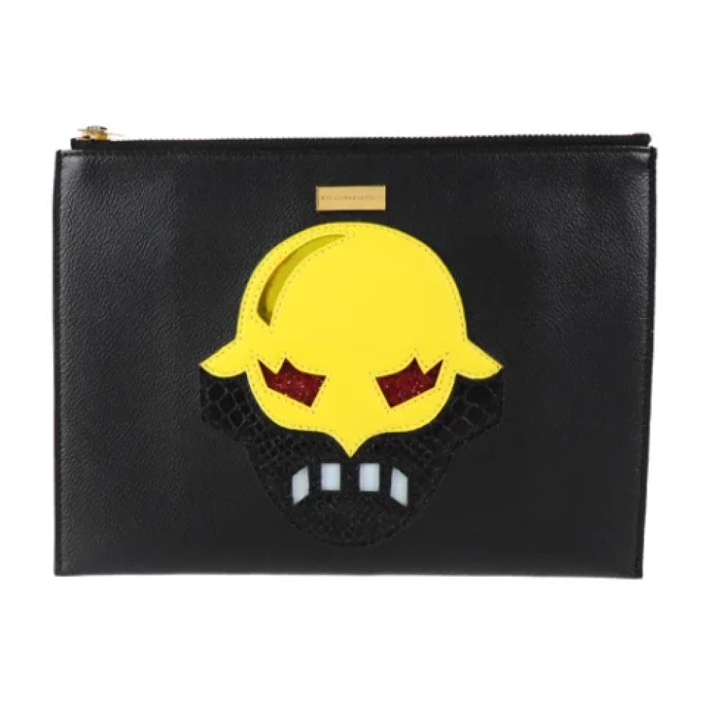 Stella McCartney Pre-owned Plastic clutches Black Dames