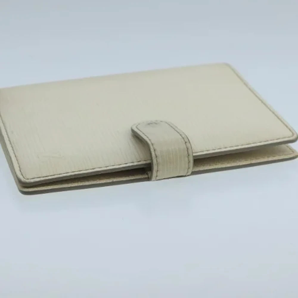 Louis Vuitton Vintage Pre-owned Leather wallets Green Dames