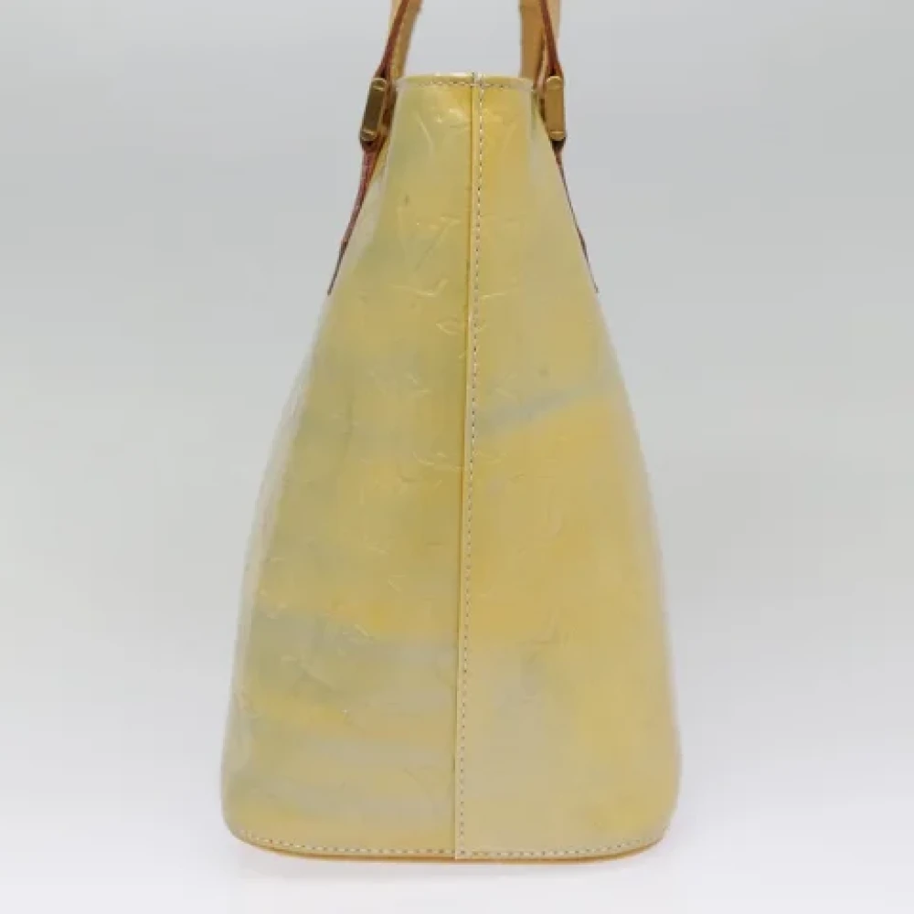 Louis Vuitton Vintage Pre-owned Leather totes Yellow Dames