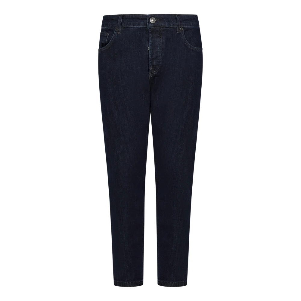 Michael Coal Blå Slim Fit Capri Jeans Blue, Herr