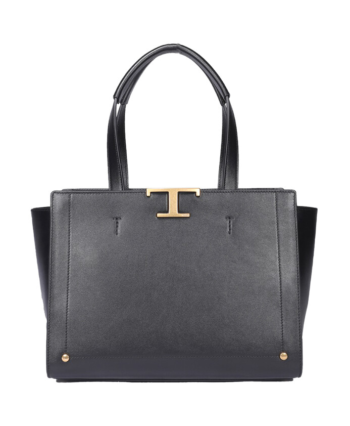 black-leather-tote-bag-with-gold-monogram