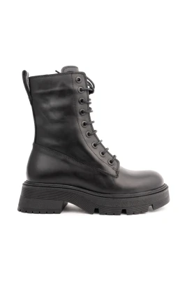 Svarta Avslappnade Booties för Kvinnor