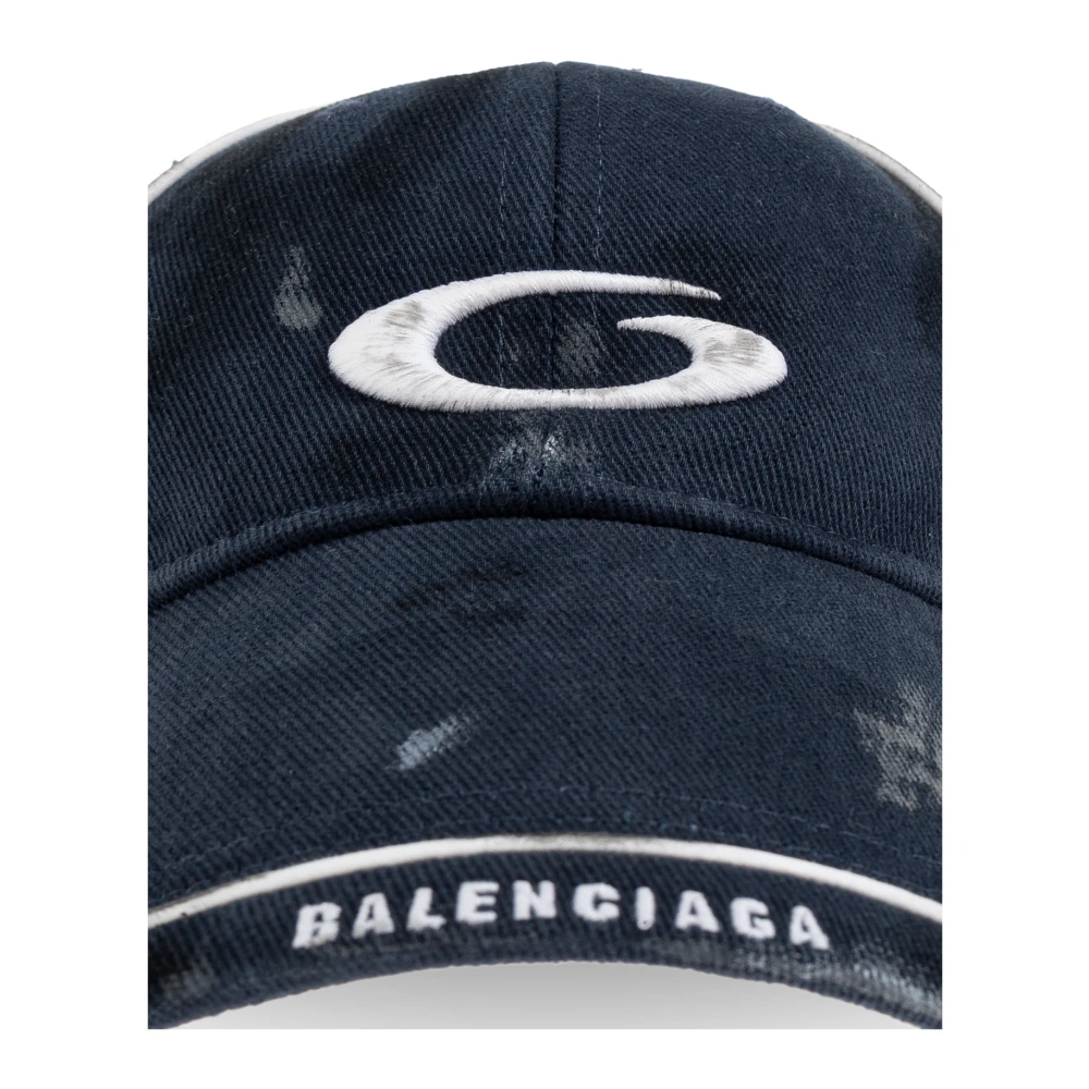 Balenciaga Baseballpet Blue Heren