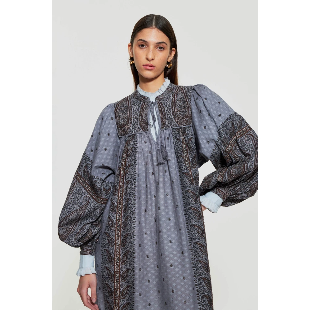 Antik batik Midi Dresses Gray Dames