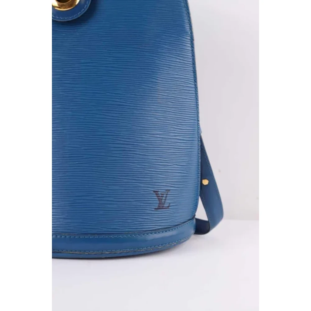 Louis Vuitton Vintage Pre-owned Leather louis-vuitton-bags Blue Dames