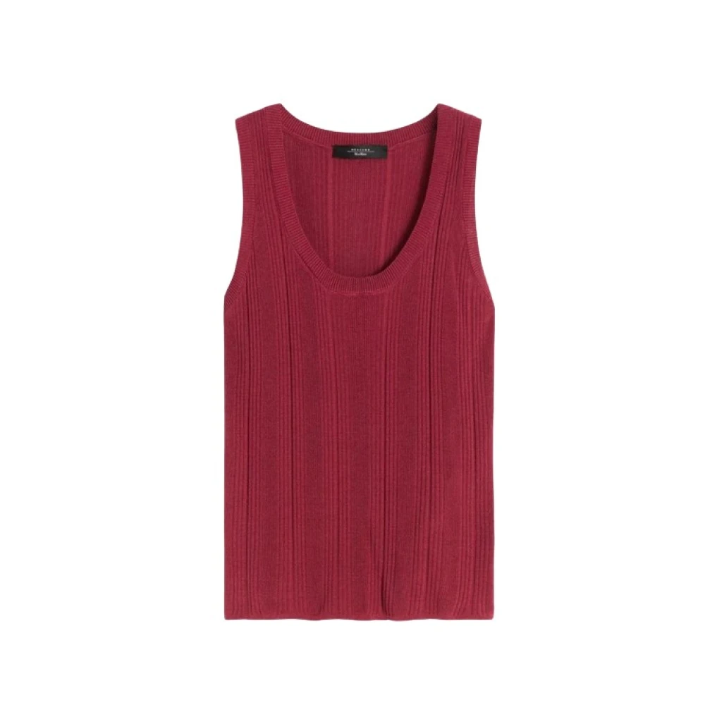 Weekend Max Mara Damen Rot Oberteile, Lgröße: