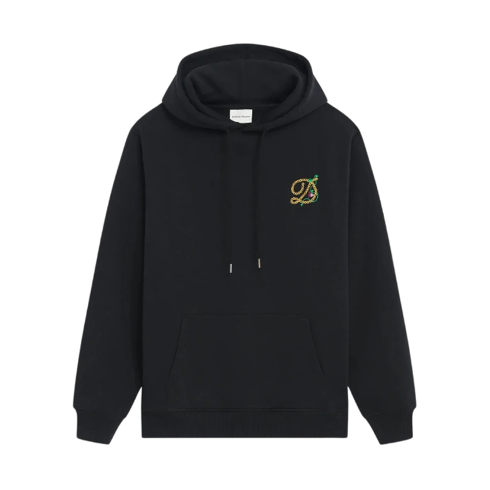 Drole de Monsieur Raisin Hoodie in Zwart Black Heren