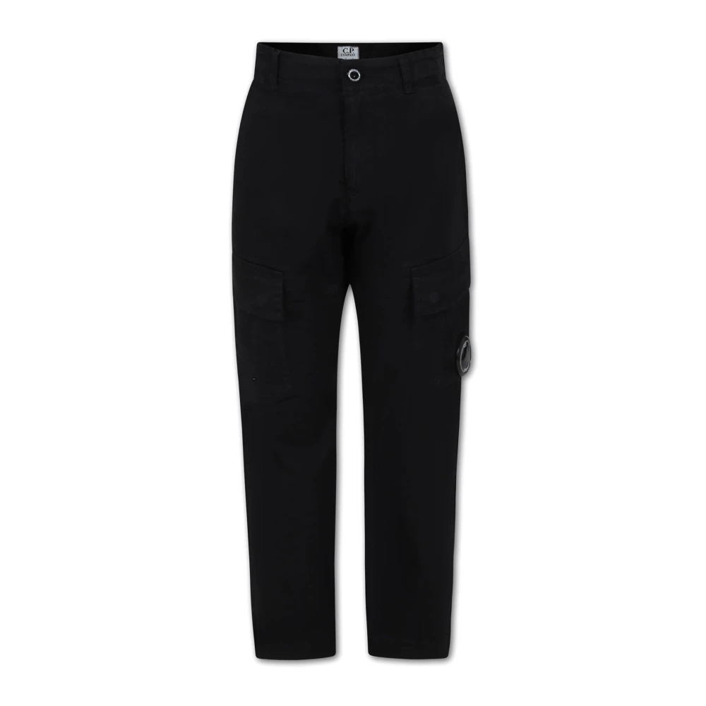 C.p. Company Boys Black Trousers, 8 Y, Stylish Trousers For Men
