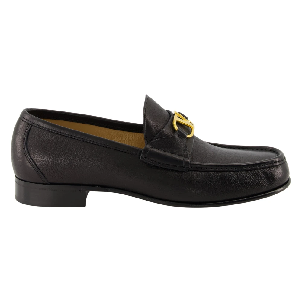 Valentino Garavani Men's Black Vlogo Signature Loafer - Loafers - 11 Uk - Shoes