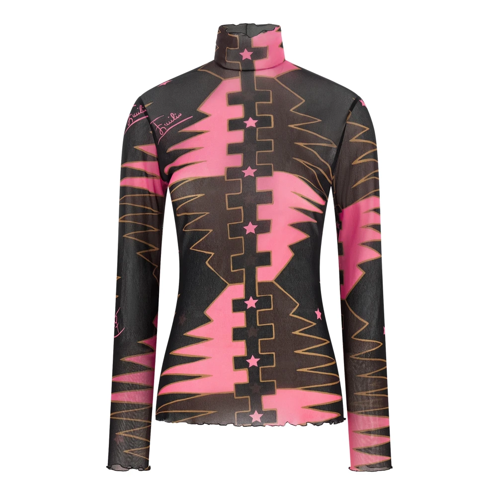 Pucci Donna Multicolor Top, E, M, New,