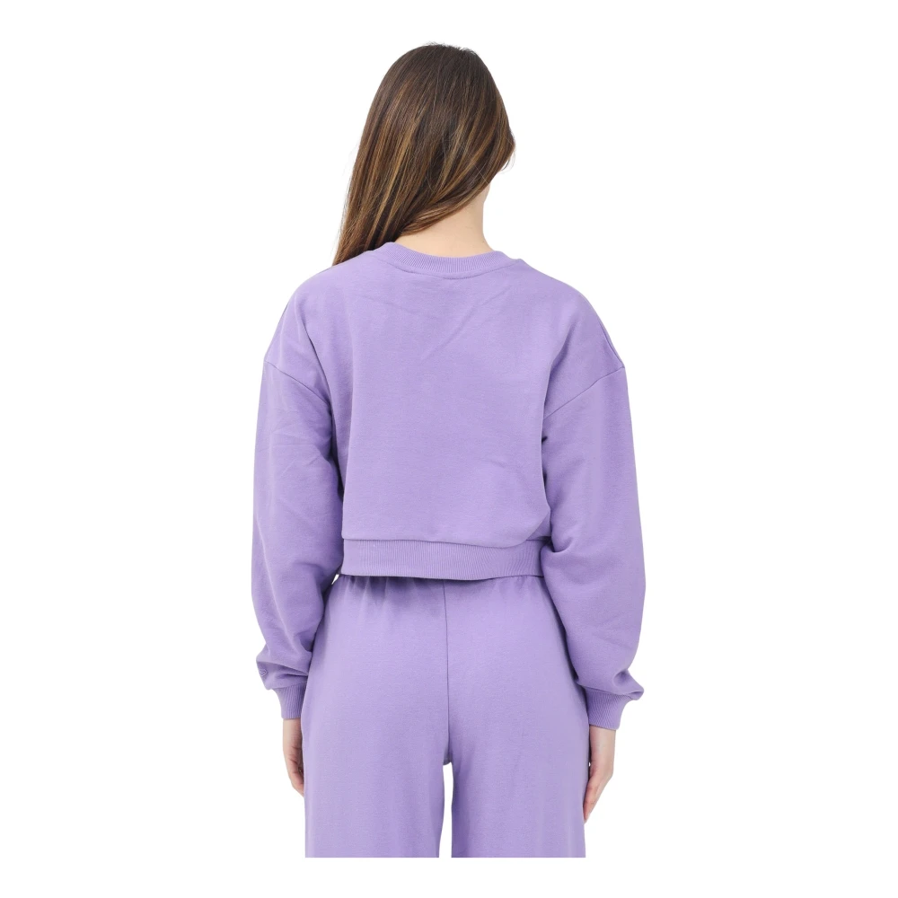 new era Essential MLB Sweater New York Yankees Purple Dames
