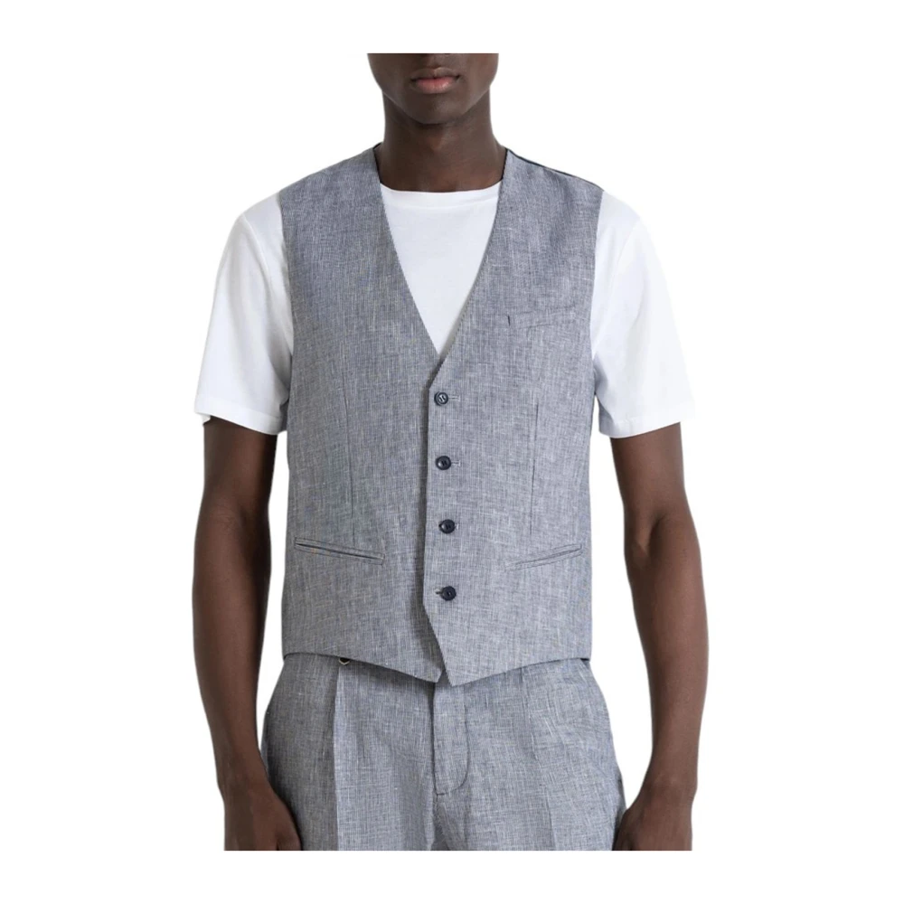 Antony Morato Elegant Suit Set in Ash Grey Gray Heren