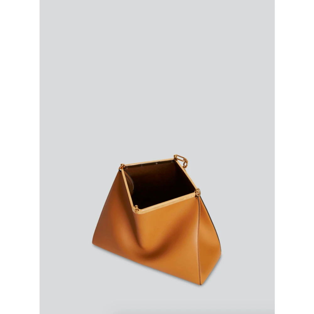 ETRO Iconische Vela Grande Leren Tas Brown Dames
