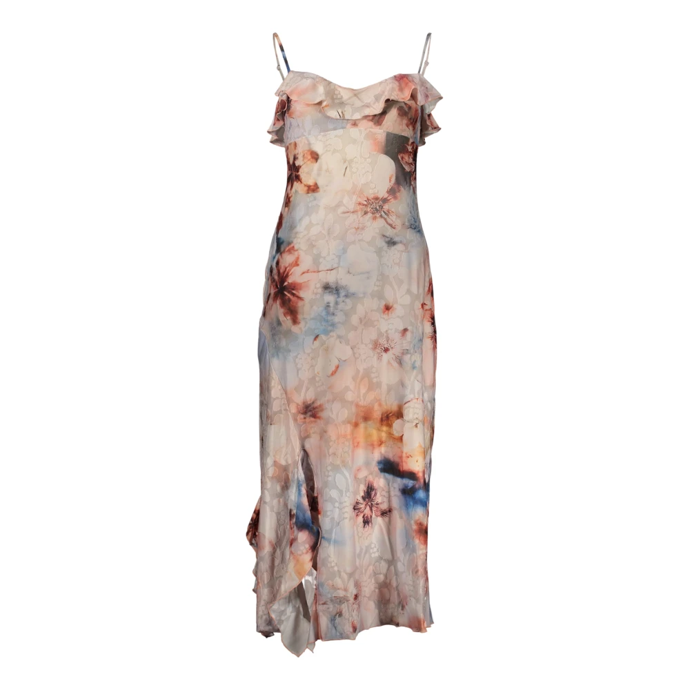 Desigual Vrouw Multicolor Kleedjes Dames, Veelkleurig, L, Polyester, Mallo Jurk