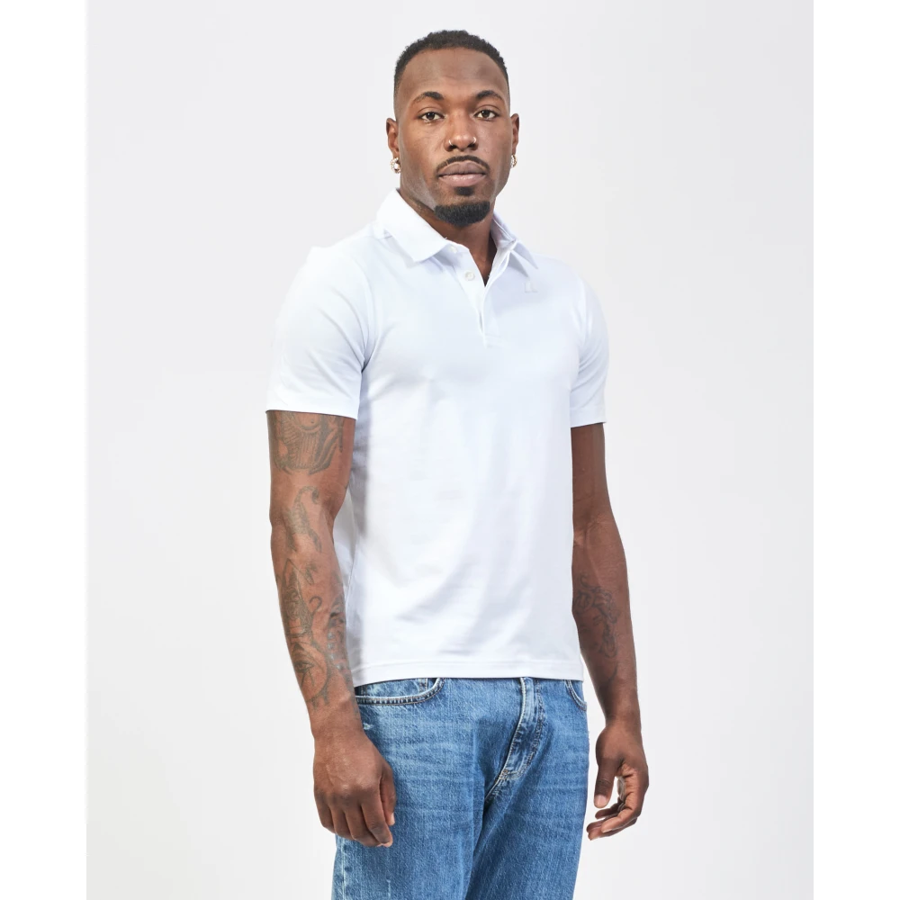 K-way Witte T-shirts en Polo's White Heren