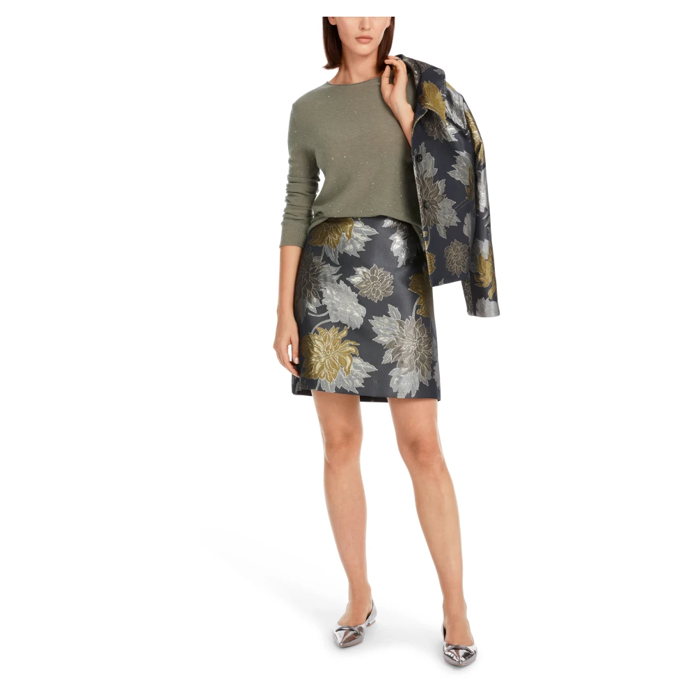 Marc Cain Paillet Wollen Trui Green Dames