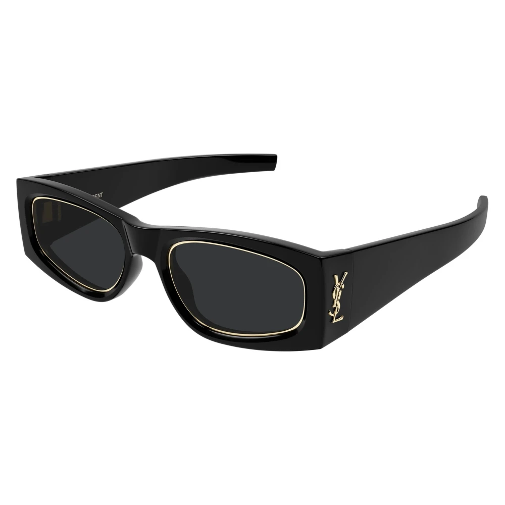 Saint Laurent Unisex Black Sl M140 Rim Sunglasses