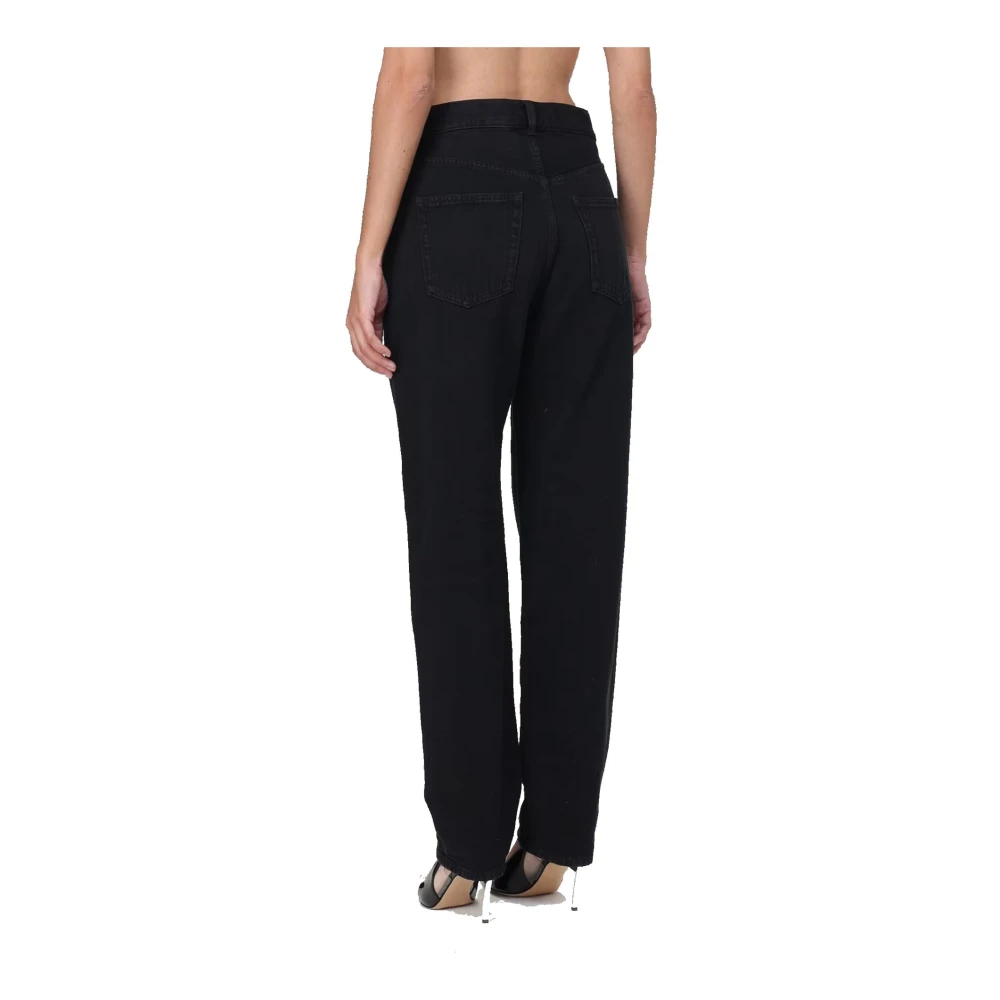 Saint Laurent Vanessa Denim Jeans Black Dames