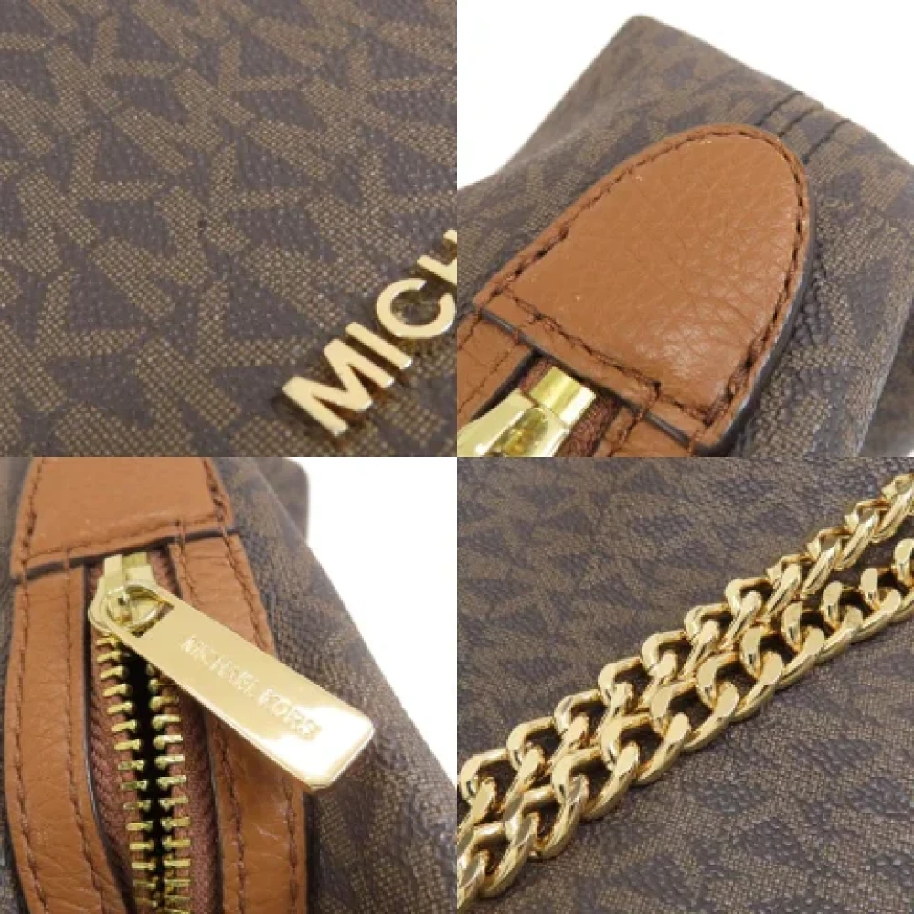 Michael Kors Pre-owned Leather shoulder-bags Brown Dames