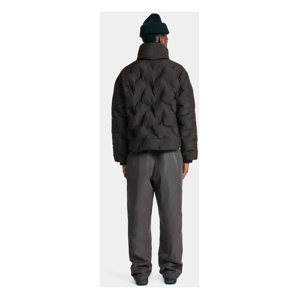Daily Paper Monogram Puffer Jas Black Heren
