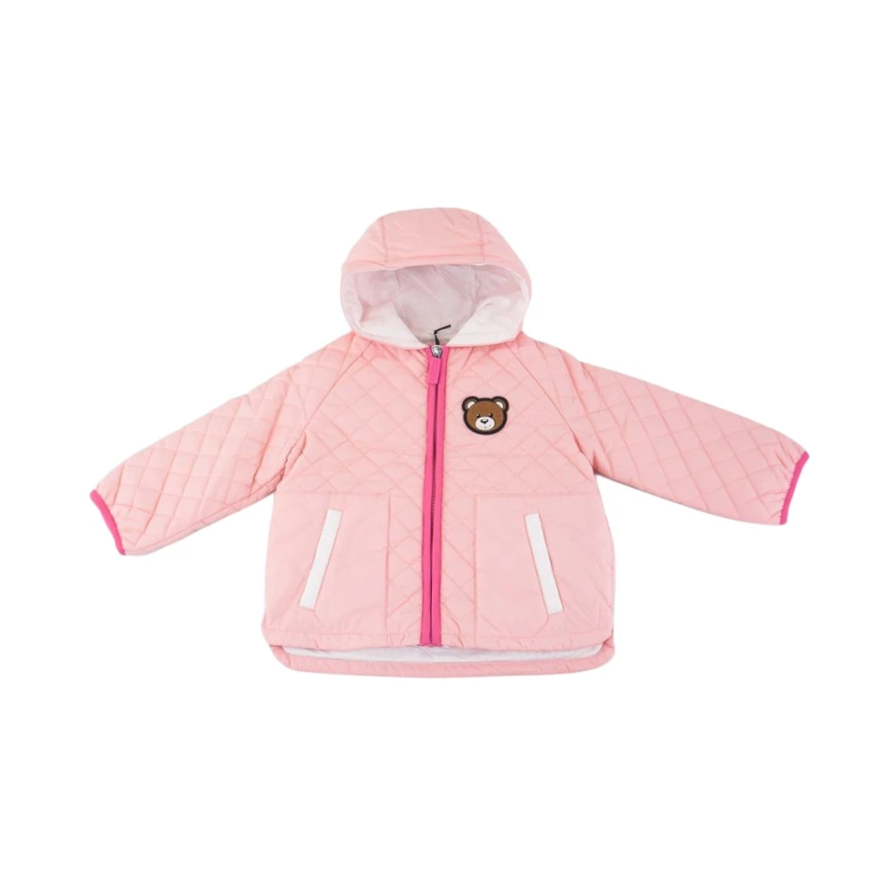 Moschino Quiltad jacka Pink, Unisex