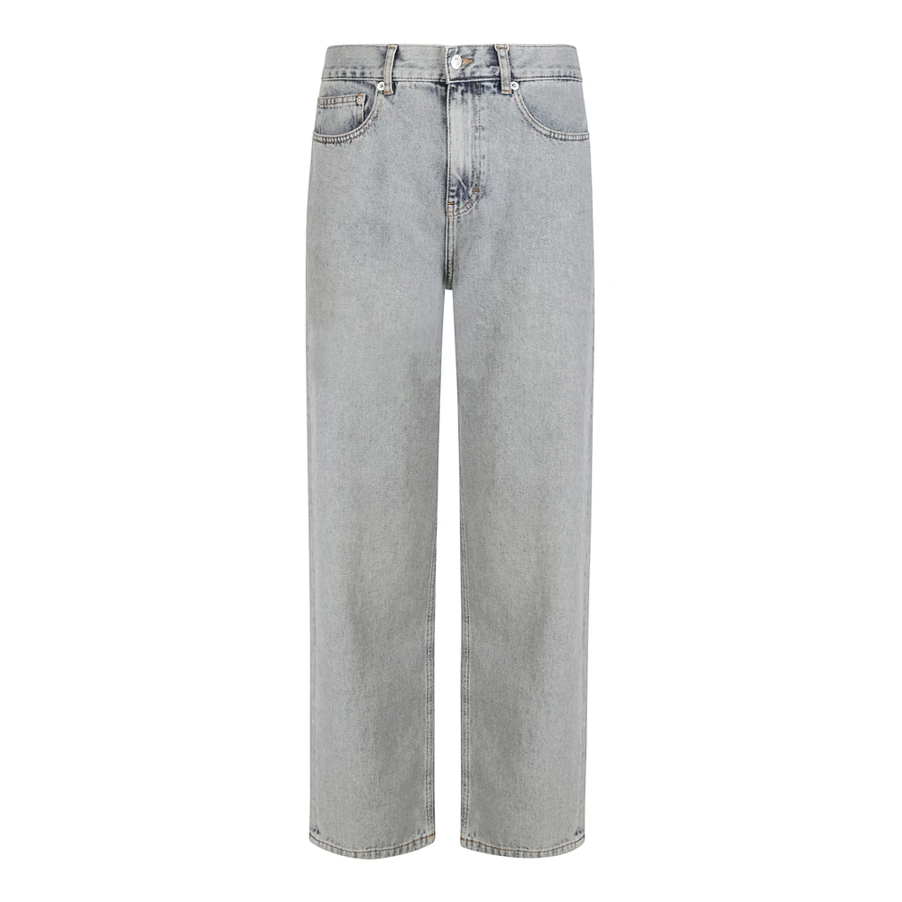 Les Deux Men's Blue Straight Jeans - Straight Fit Jeans - W30 L32 - Jeans
