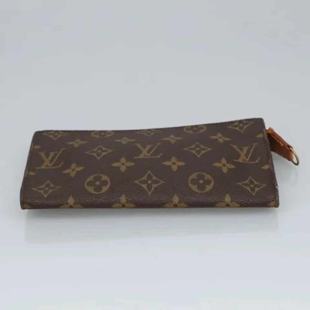 Louis Vuitton Vintage Pre-owned Canvas pouches Brown Dames