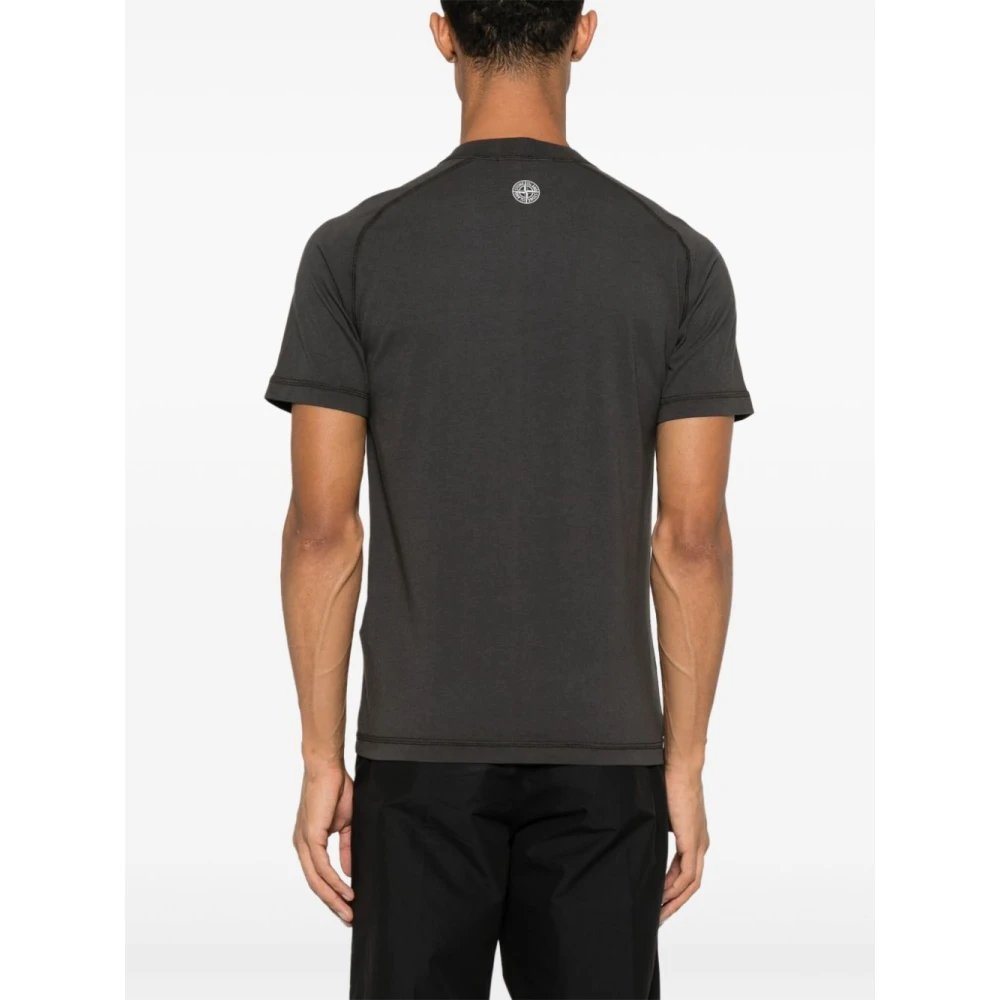 Stone Island Grijze T-shirt voor Mannen Stijlvol Gray Heren