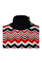 pull-en-tricot-chevron-en-rouge-blanc-noir
