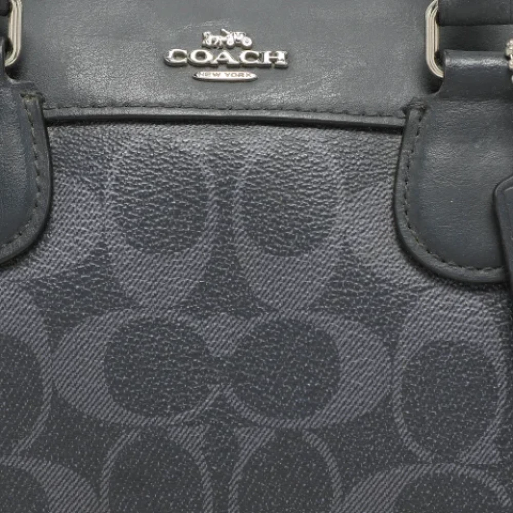 Coach Pre-owned Leather handbags Blue Dames