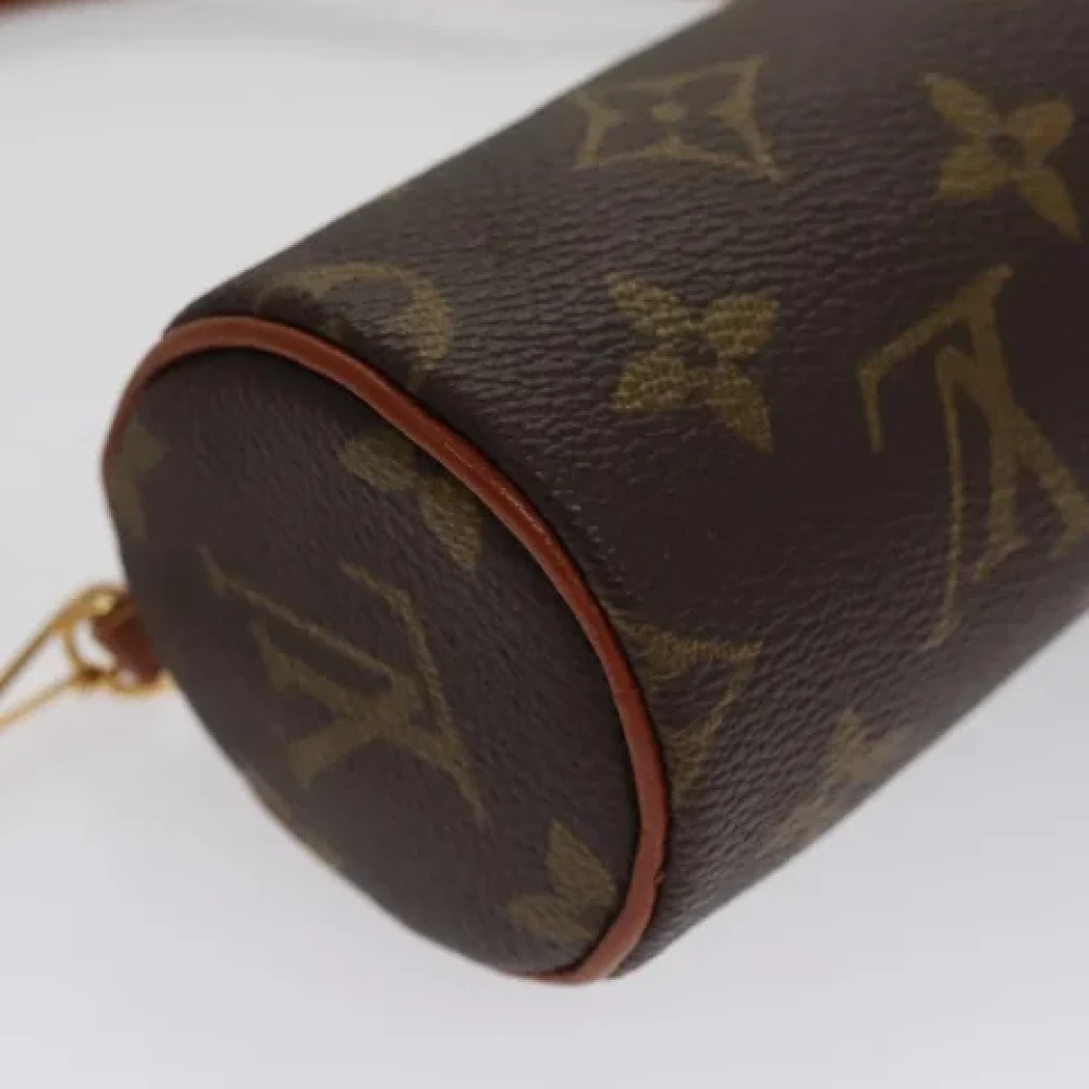 Louis Vuitton Vintage Pre-owned Canvas clutches Brown Dames