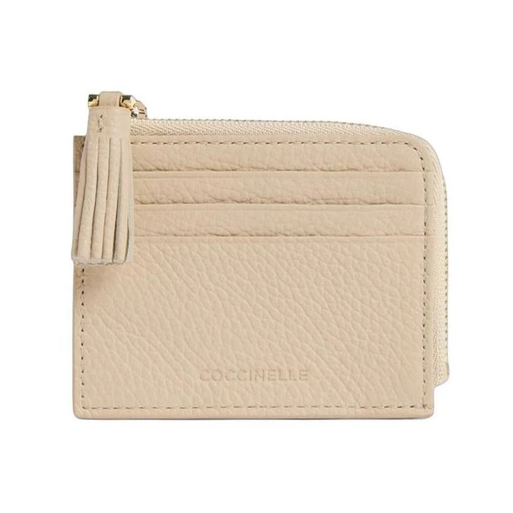 Coccinelle Beige Wallets & Cardholders, Female, One Size, Tassel Small