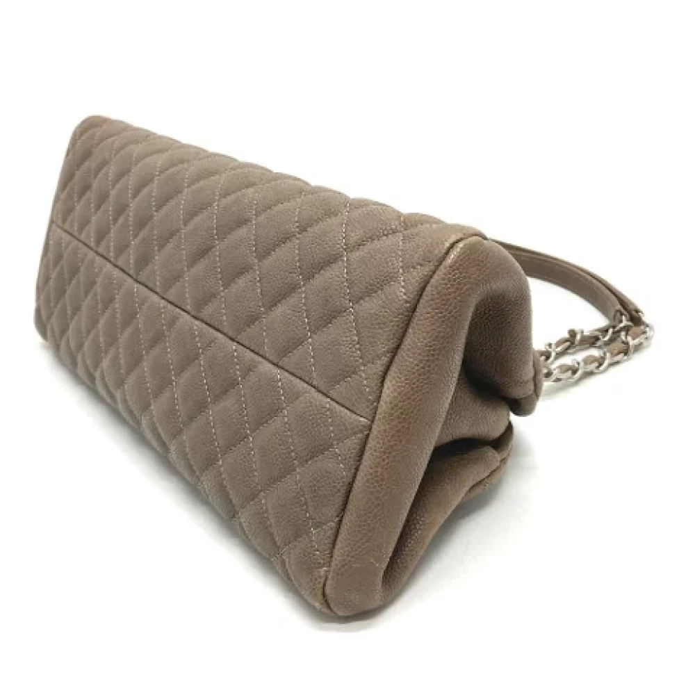 Chanel Vintage Pre-owned Leather chanel-bags Brown Dames
