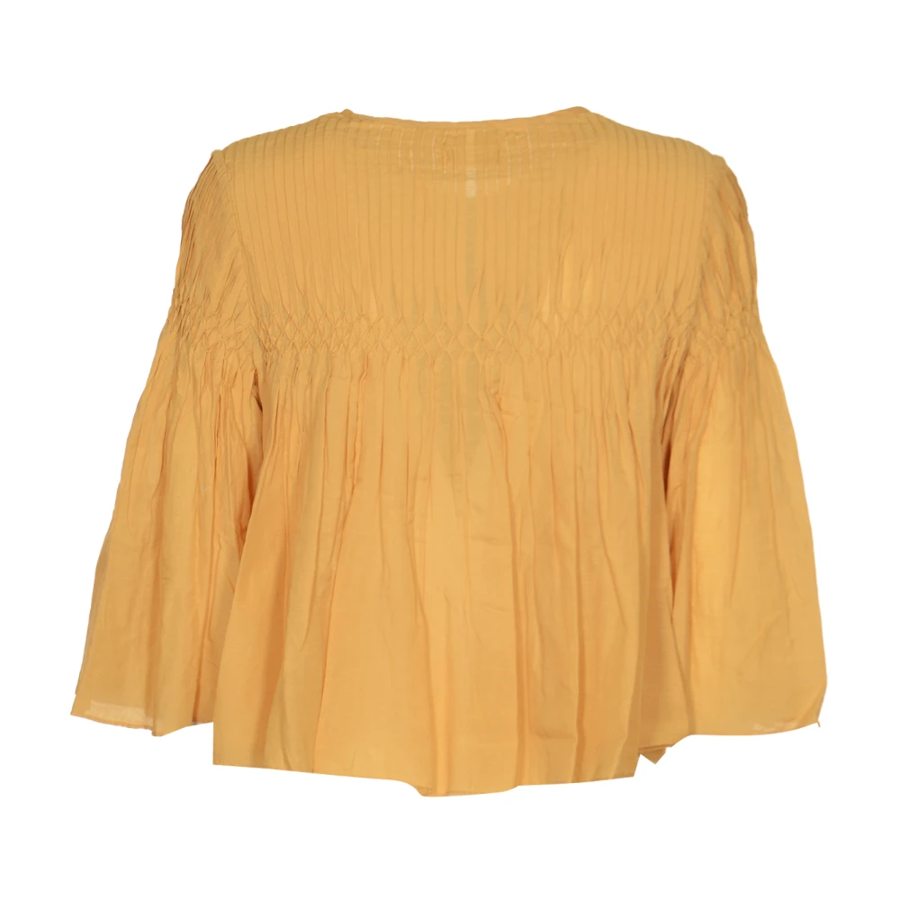 Isabel Marant Étoile Axeliana-Gc Shirts Yellow Dames