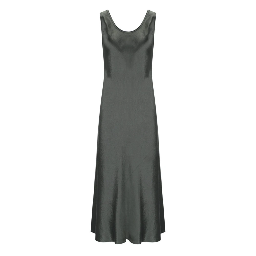 Max Mara Women's Gray Midi Dresses, M, Talete Dress