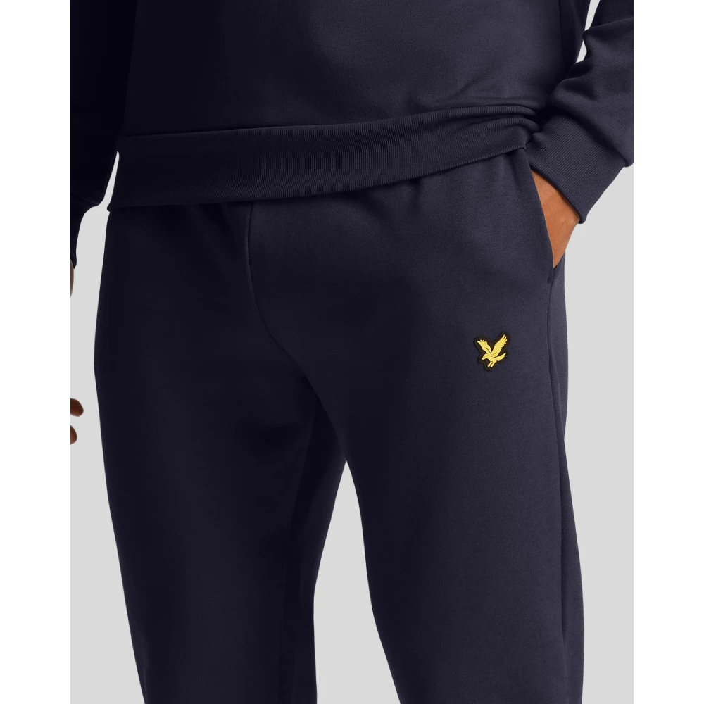 Lyle & Scott Fly Fleece Trackies Blue Heren