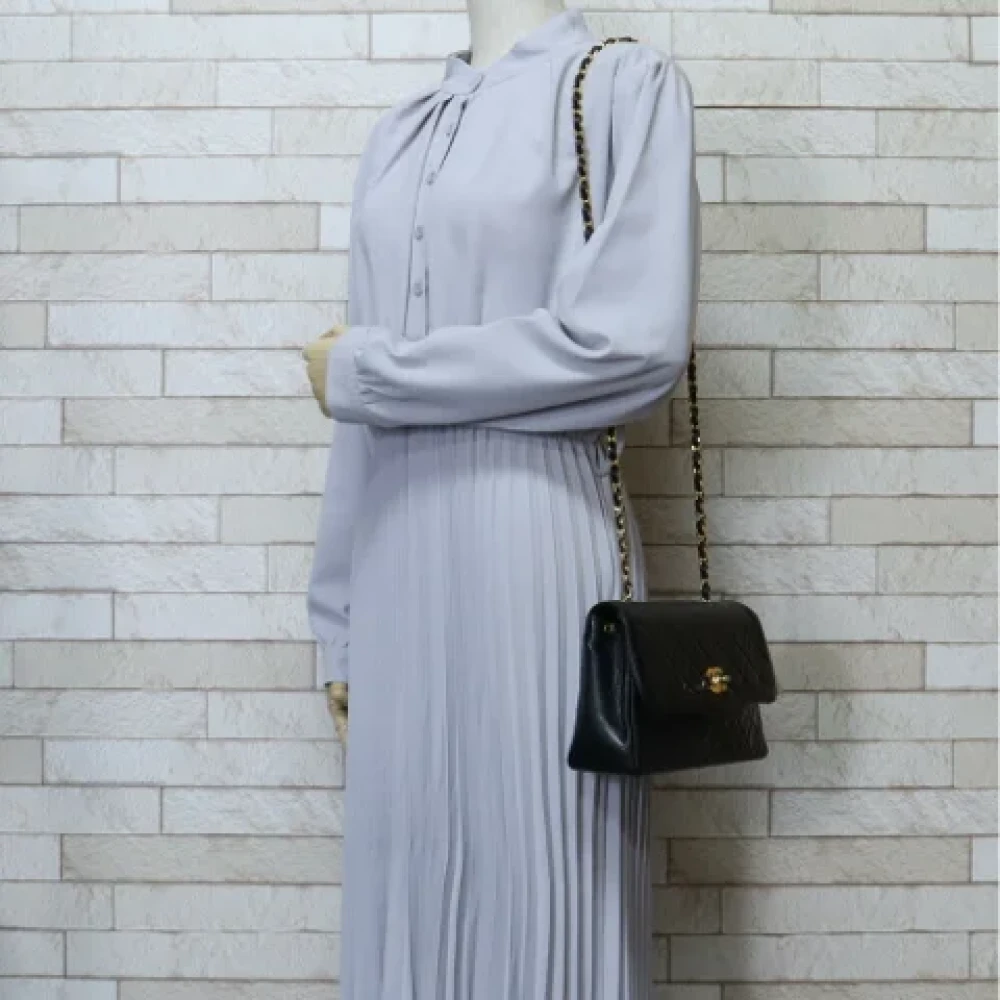 Chanel Vintage Pre-owned Fabric chanel-bags Black Dames
