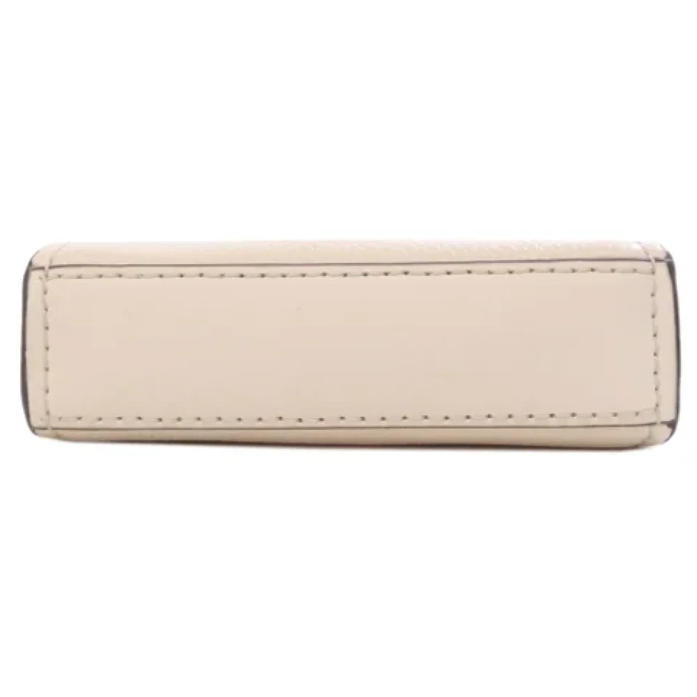 Michael Kors Pre-owned Leather handbags Beige Dames