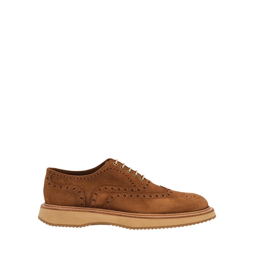 Bruin Kalfsleer Harbor Oxford Brogue Schoenen Oxford Pala Vega Trapado Lottusse Dames Miinto