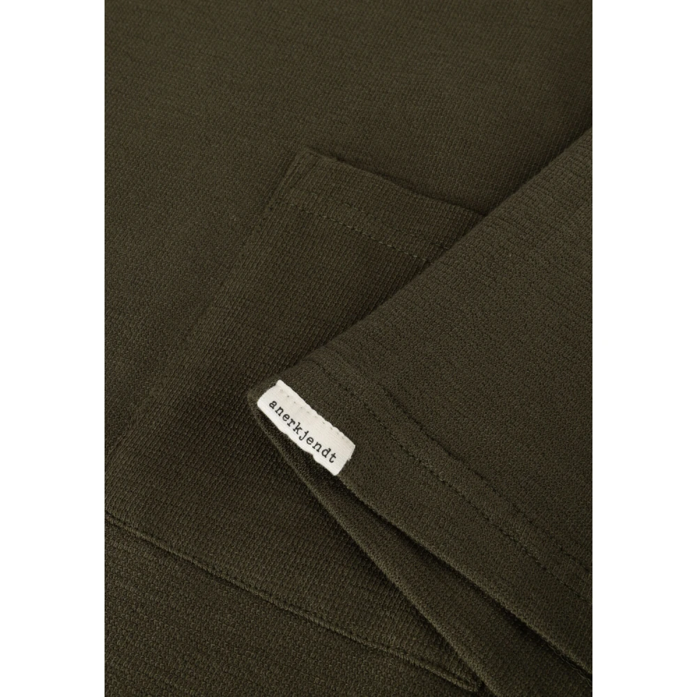 Anerkjendt Heren Polo & T-shirt Structuur Tee Green Heren