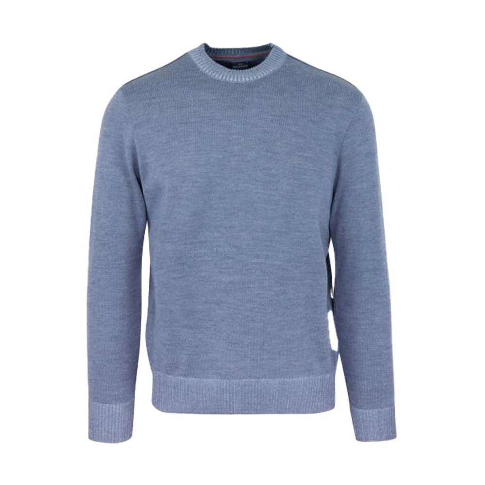 PAUL & SHARK Wollen Crewneck Sweater Blue Heren