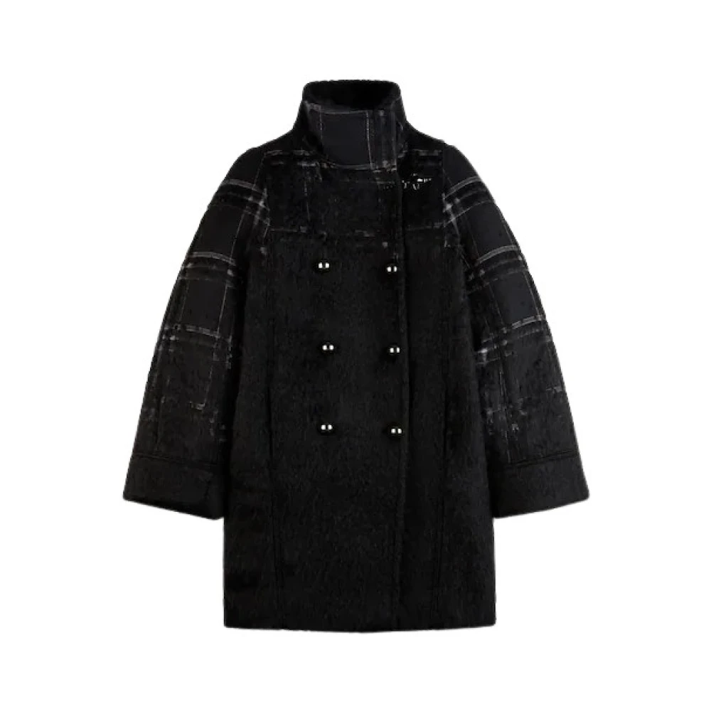 Coats > Double-Breasted Coats - - Fay - Modalova