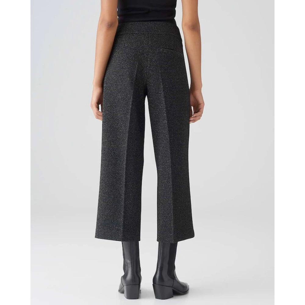 Opus Feestelijke Stijlvolle Pantalon Black Dames